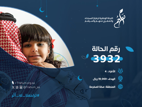 مساعدات أسر السجناء -حالة 3932